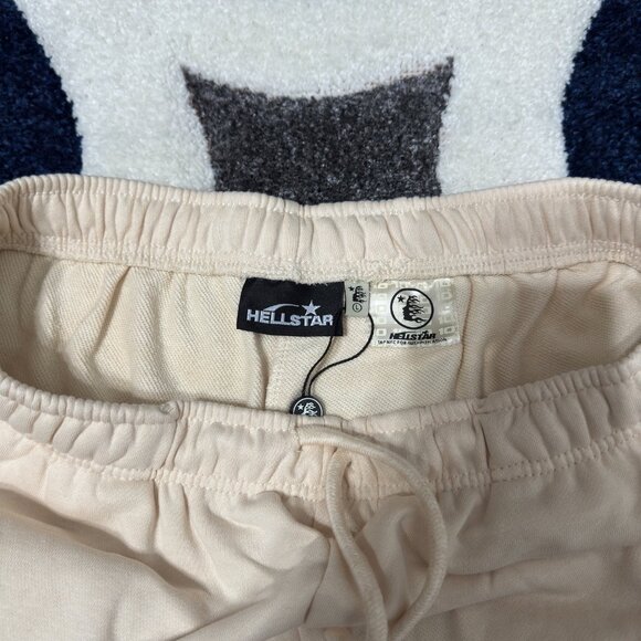 Hellstar Flame Shorts White Mens Size Large - Picture 2 of 3